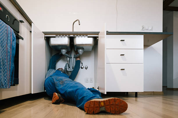 Professional Drain Cleaning technician working in Pottstown, PA